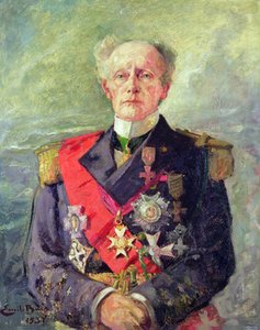 エミール・ポール・ゲプラット（1856～1939）副提督 作： Emile Baes