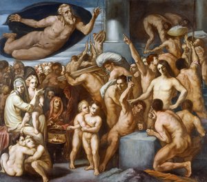 エルサレム神殿の建設 作： Emile Bernard