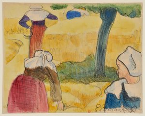  作： Emile Bernard
