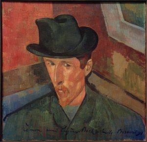 ユージーン・ボックの肖像 作： Emile Bernard