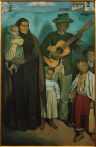 スペインの乞食 作： Emile Bernard