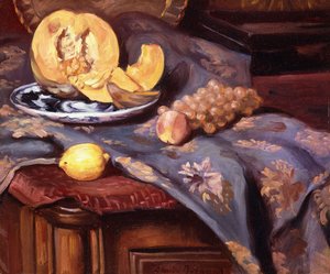静物;自然のモルト、 作： Emile Bernard