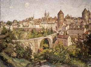l「ヨンヌの風景、1907 作： Emile Bernard