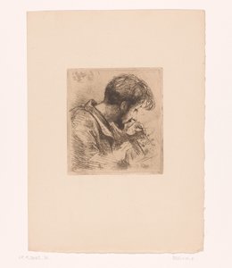 肖像画 森 ポール・アドルフ・ラゾン 作： Emile Boilvin