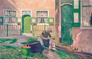 Ferme en Zud-Beveland、c1899 作： Emile Claus