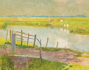フェンス 作： Emile Claus