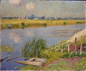 リリーバンクス、1912 作： Emile Claus
