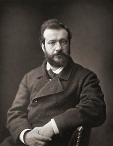 フェリックス・アンリ・ブラックモン。 肖像画。 作： Emile Courtin