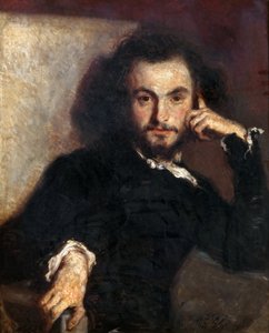 シャルルボードレール1821-1867 作： Emile Isidore Deroy