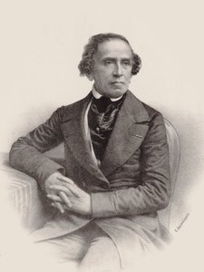 作曲家ジャコモ・マイヤーベーアの肖像 1791-1864, 1857. 作： Emile Desmaisons