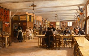 カフェ 作： Emile Georges Weiss