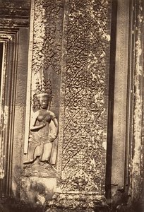 大塔の装飾の細部、1866 年。 作： Emile Gsell