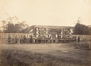 埋葬、コーチンチナ、1866年。