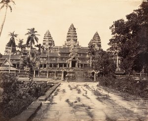 大塔の西正面、1866 年。 作： Emile Gsell
