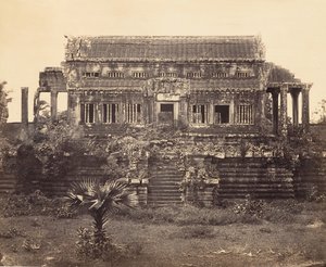 大塔 - 北エディクル、1866 年。 作： Emile Gsell
