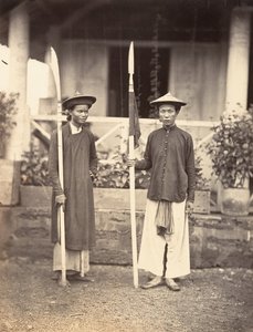 マタス先住民民兵、1866 年。