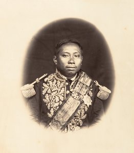 H. M. ノロドン、カンボジア国王、1866 年。