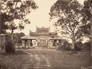 アドラン司教の墓、1866 年。 作： Emile Gsell