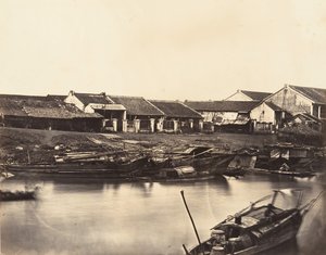 1866 年に発行されたチャイニーズ シティ チョレン シート No. 4 のビュー。 作： Emile Gsell