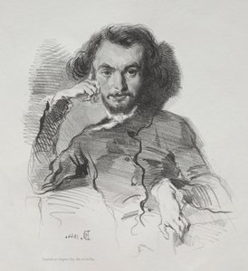 シャルルピエールボードレール、1844年。 作： Emile Isidore Deroy