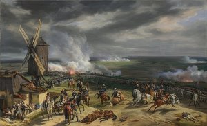 ヴァルミーの戦い。 1826 作： Emile Jean Horace Vernet