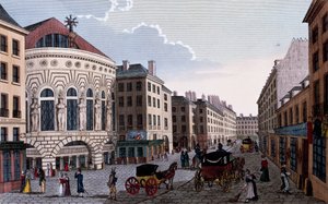 王宮を出るルイ・フィリップ（7月31日 作： Emile Jean Horace Vernet