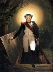 ナポレオンが墓を離れる、1860年頃 作： Emile Jean Horace Vernet