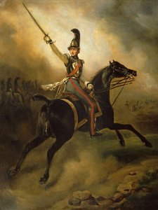 フリードリヒ・ハインリッヒの肖像（1584-1647）1830 作： Emile Jean Horace Vernet
