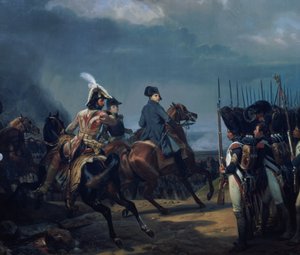 1806年10月14日のイエナの戦い（詳細は70309を参照） 作： Emile Jean Horace Vernet