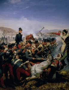家の戦い、1839 作： Emile Jean Horace Vernet