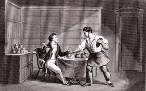 ラ・フォンテーヌの寓話「石畳職人と金融業者 作： Emile Joseph Alexandre Gouget