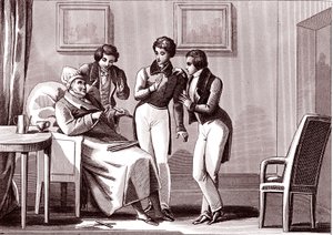 老人と息子たち ラ・フォンテーヌの寓話 作： Emile Joseph Alexandre Gouget