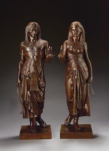 ファラオの贈り物と女王の供物 作： Emile Louis Picault