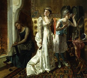 シンデレラと彼女の邪悪な姉妹、1892 作： Emile Meyer