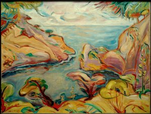 ラ・シオタのカランク・デュ・ミュジェル 作： Emile Othon Friesz