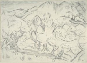 風景、カシス 作： Emile Othon Friesz