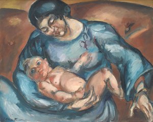 母の愛 作： Emile Othon Friesz