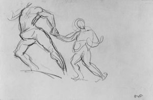 動いている 2 つの図。 作： Emile Othon Friesz