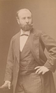 [未知の主題]、1860年代。 作： Emile Tourtin