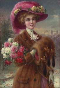 冬の美しさ、1910 作： Emile Vernon