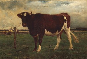 牛の研究、1870？90 作： Emile van Marcke de Lummen