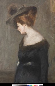 女性の肖像、1903年（3496727の詳細） 作： Emilio Gola
