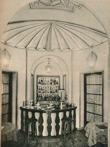 「ペンナ ドカ レストラン、カクテル バー」、c1928 作： Emilio Lancia