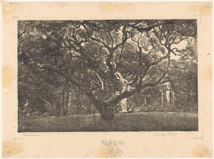 山の森 作： Emilius Wilhelmus Dehé (signed by artist)
