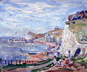Dover Cliffs (船上オイル) 作： Emily Beatrice Bland