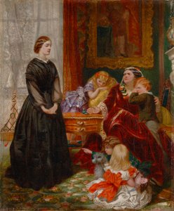 The Governess [1860, Royal Academy of Arts, Londres, catálogo da exposição] 作： Emily Mary Osborn