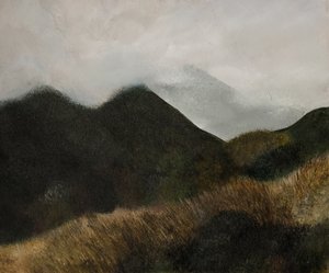 霧に包まれた山々 作： Emily Tingey
