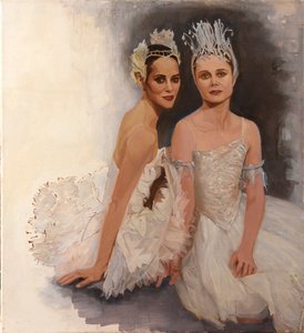雪の妖精、2024年（油絵） 作： Emma Kennaway
