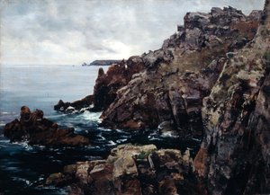 ラズの岬、1884 作： Emmanuel Lansyer