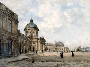 フランス研究所、パリ、1887年。 作： Emmanuel Lansyer
